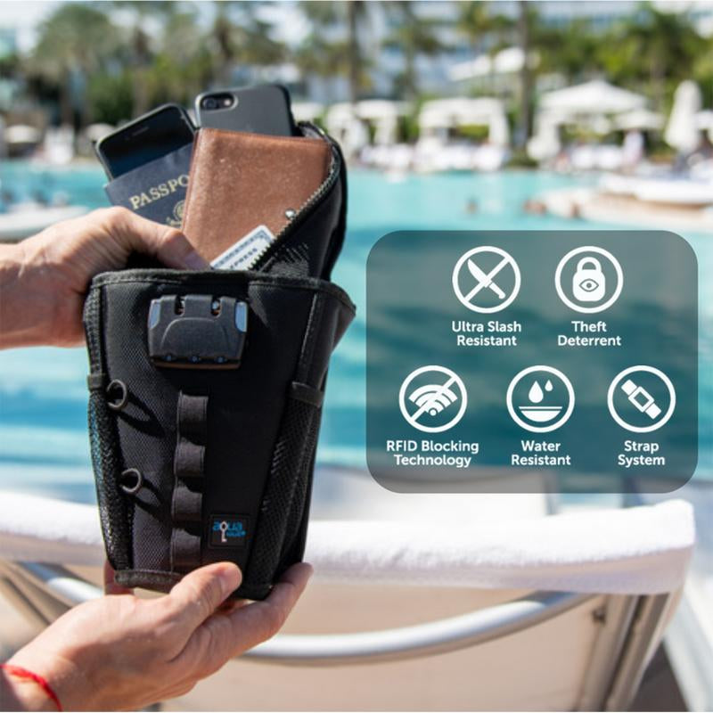 Flexsafe Portable Travel Safe - Personalized Safety Device for Traveling