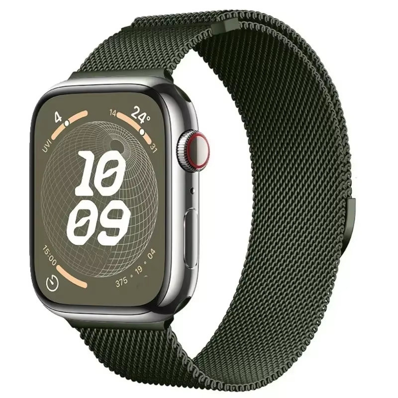 Milanese Strap for Apple Watch Band Ultra 2 49Mm 44Mm 40Mm 45Mm 41Mm 38Mm 44Mm Bracelet F or Iwatch Series 9 3 6 5 SE 7 8 Strap