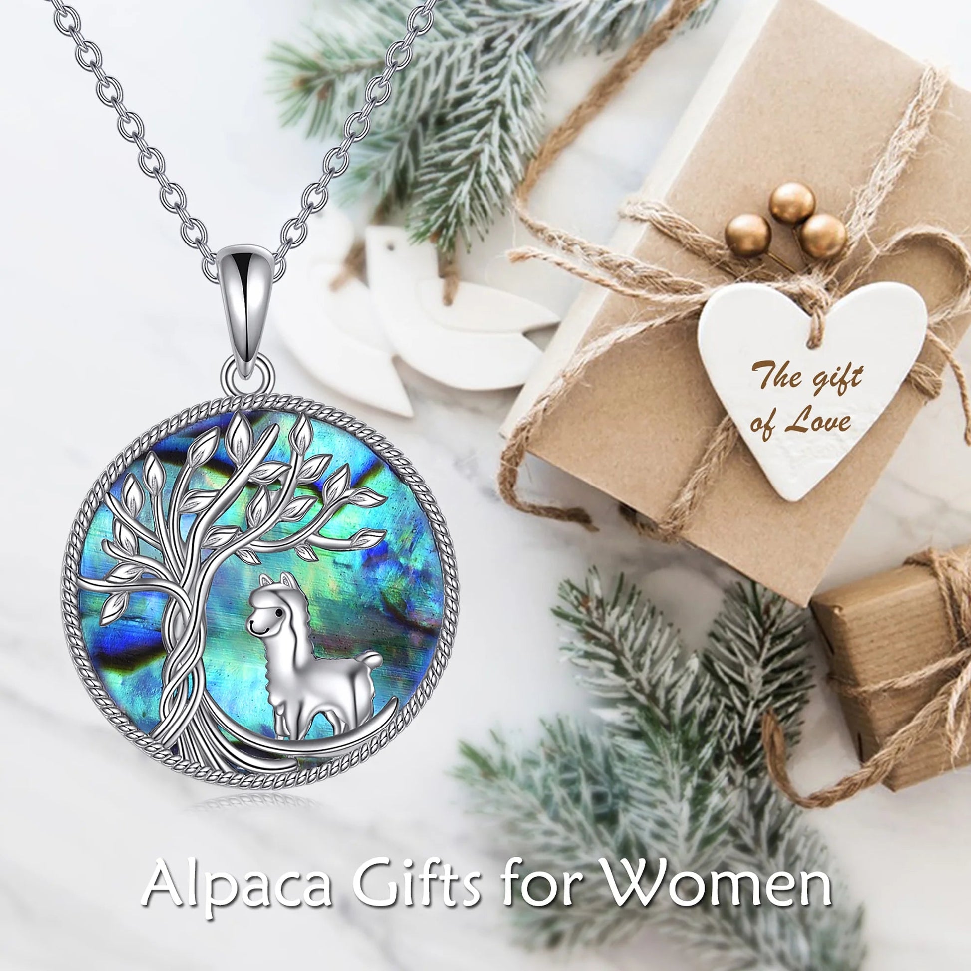 Mother'S Day Gifts for Women Tree of Life Hedgehogs Necklace Sterling Silver with Abalone Shell Animal Pendant Jewelry Mother'S Day Gifts