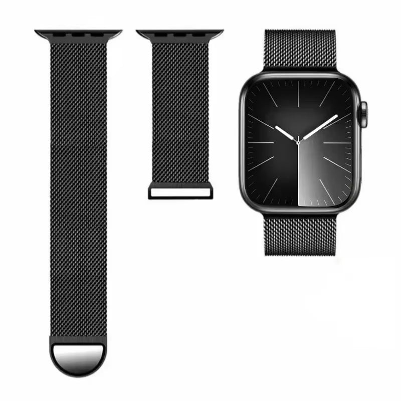 Milanese Strap for Apple Watch Band Ultra 2 49Mm 44Mm 40Mm 45Mm 41Mm 38Mm 44Mm Bracelet F or Iwatch Series 9 3 6 5 SE 7 8 Strap