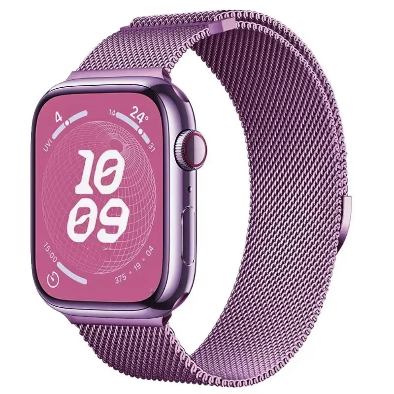 Milanese Strap for Apple Watch Band Ultra 2 49Mm 44Mm 40Mm 45Mm 41Mm 38Mm 44Mm Bracelet F or Iwatch Series 9 3 6 5 SE 7 8 Strap
