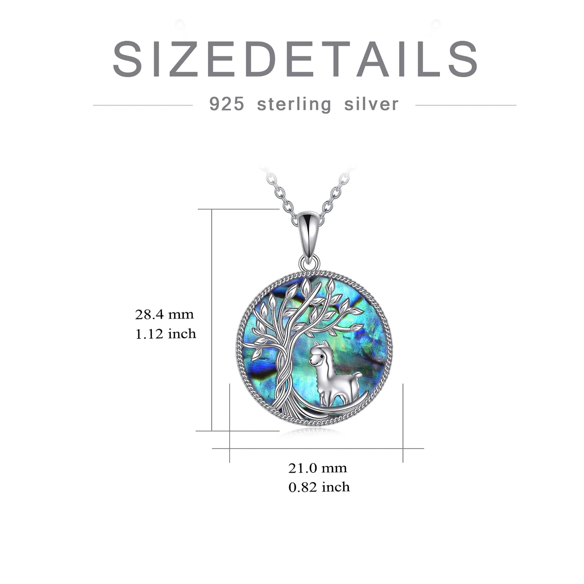 Mother'S Day Gifts for Women Tree of Life Hedgehogs Necklace Sterling Silver with Abalone Shell Animal Pendant Jewelry Mother'S Day Gifts